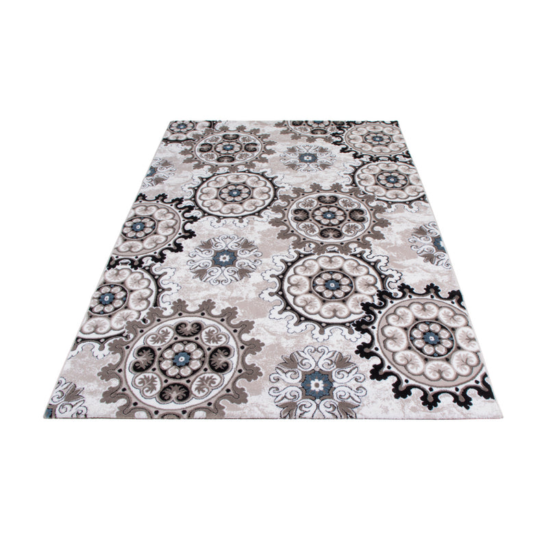 Tapete de tecido oriental 230x160cm