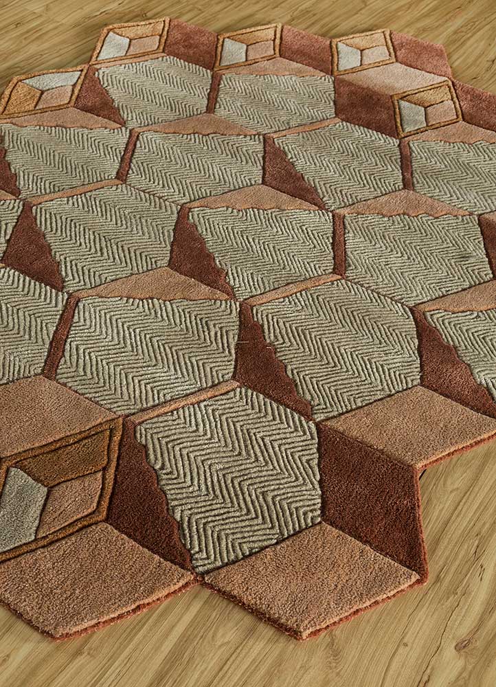 Tapete de lã 140x195cm - Tapete de lã