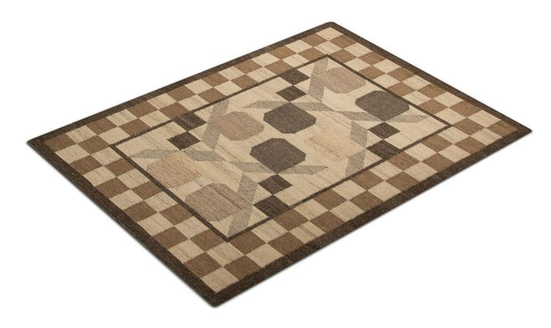 Kilim moderno Tapete 140x200cm - Tapete de lã