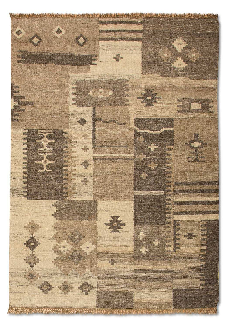 Kilim moderno Tapete 200x140cm - Tapete de lã
