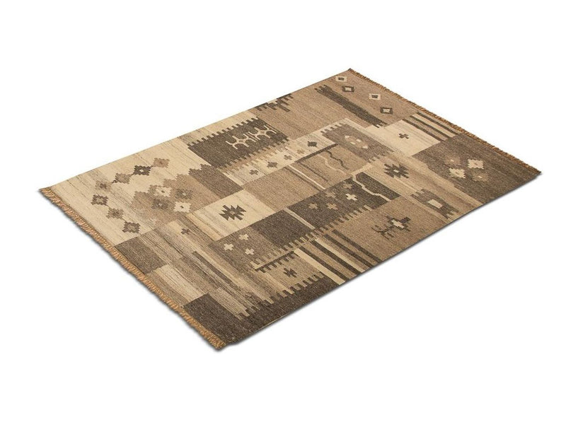 Kilim moderno Tapete 200x140cm - Tapete de lã