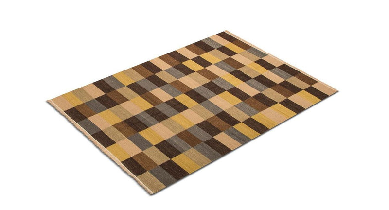Kilim moderno Tapete 140x200cm - Tapete de lã