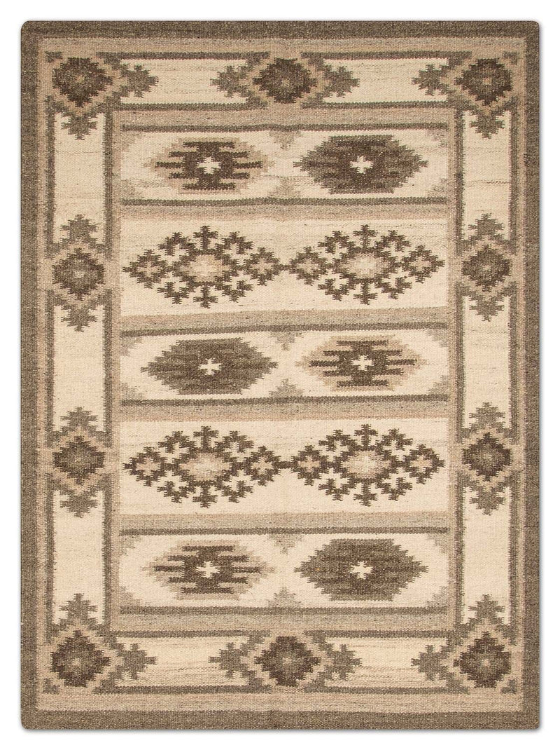 Kilim moderno Tapete 200x140cm - Tapete de lã