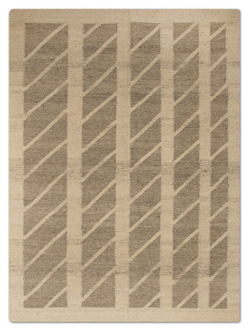 Kilim moderno Tapete 140x200cm - Tapete de lã