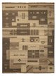 Kilim moderno Tapete 200x140cm - Tapete de lã