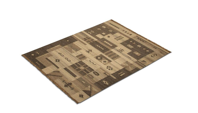 Kilim moderno Tapete 200x140cm - Tapete de lã