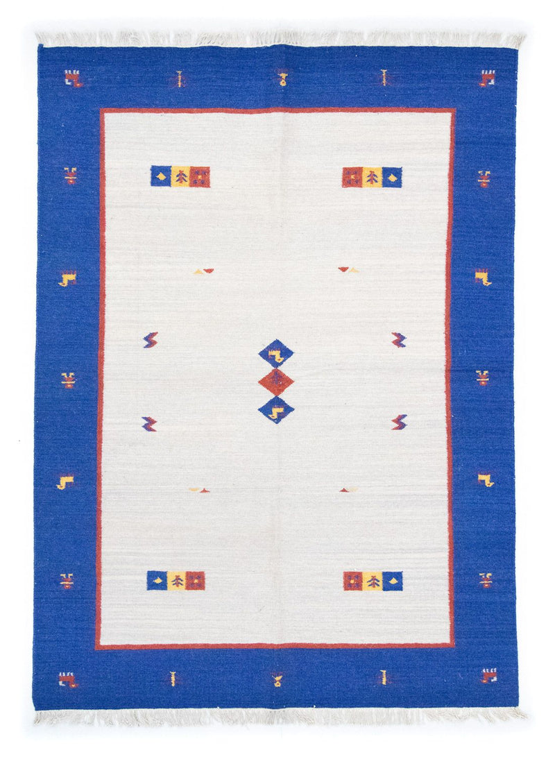 Kilim moderno Tapete 200x140cm - Tapete de lã