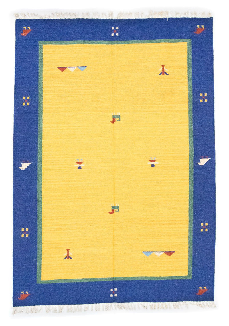 Kilim moderno Tapete 200x140cm - Tapete de lã
