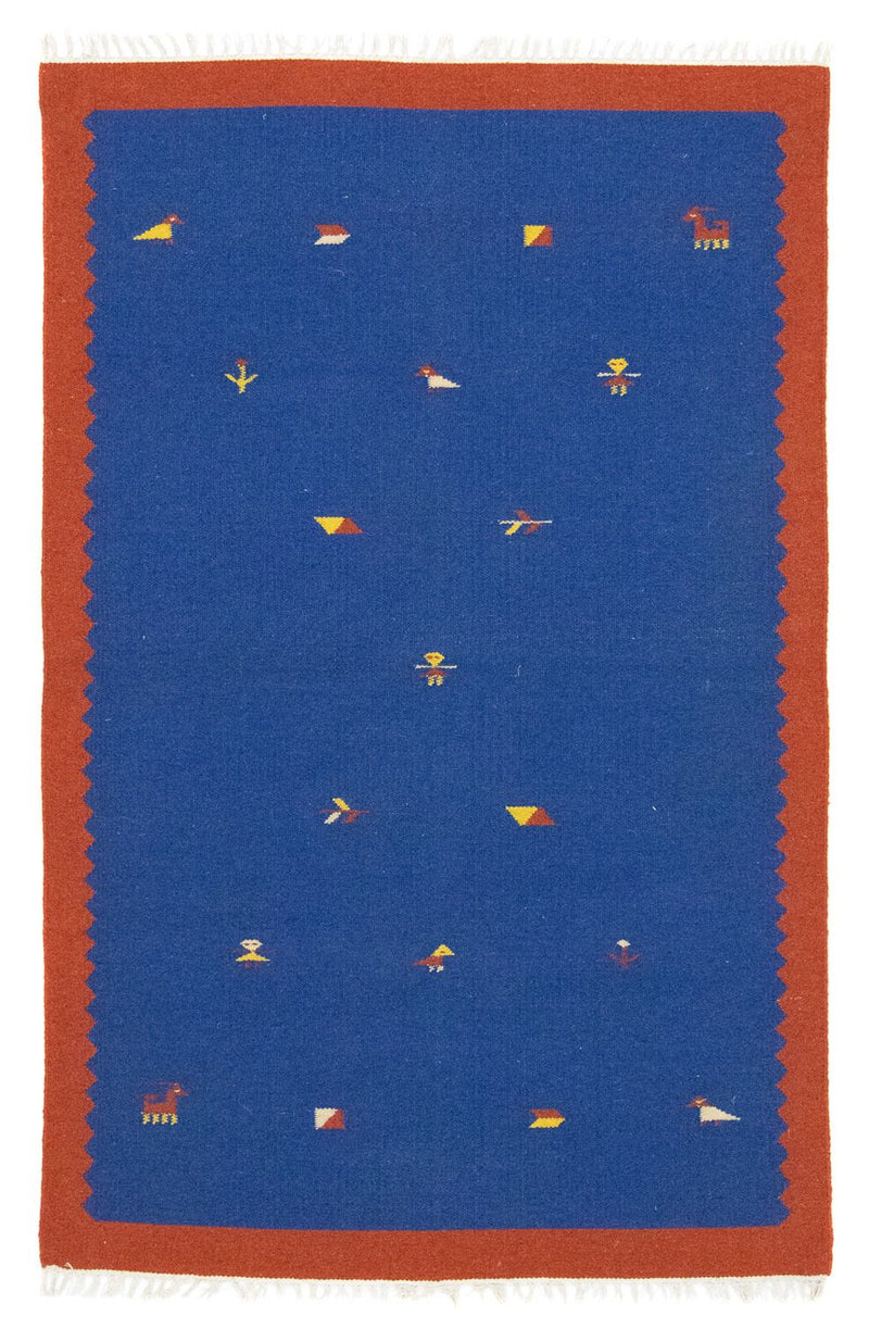 Kilim moderno Tapete 180x120cm - Tapete de lã