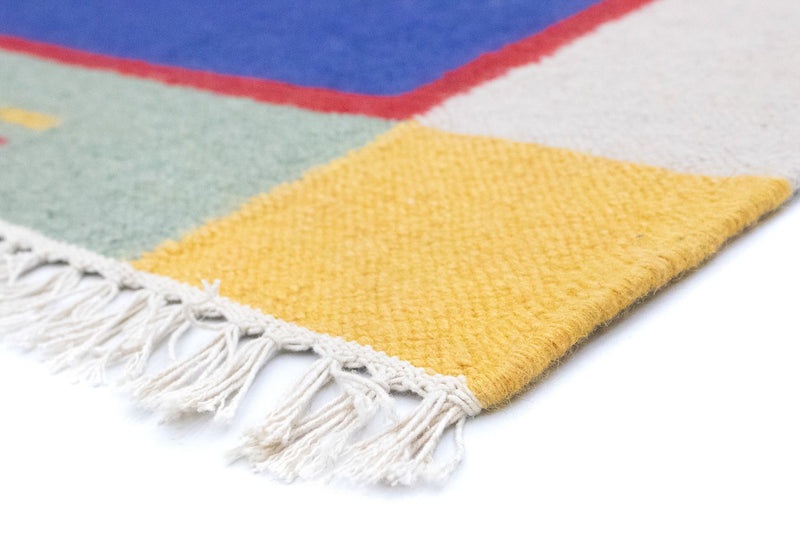 Kilim moderno Tapete 180x120cm - Tapete de lã