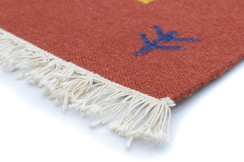Kilim moderno Tapete 200x140cm - Tapete de lã