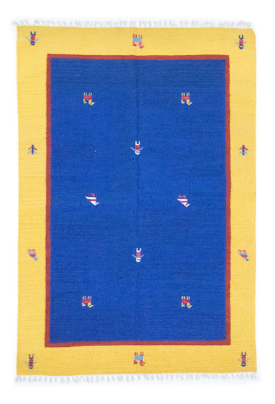 Kilim moderno Tapete 140x200cm - Tapete de lã