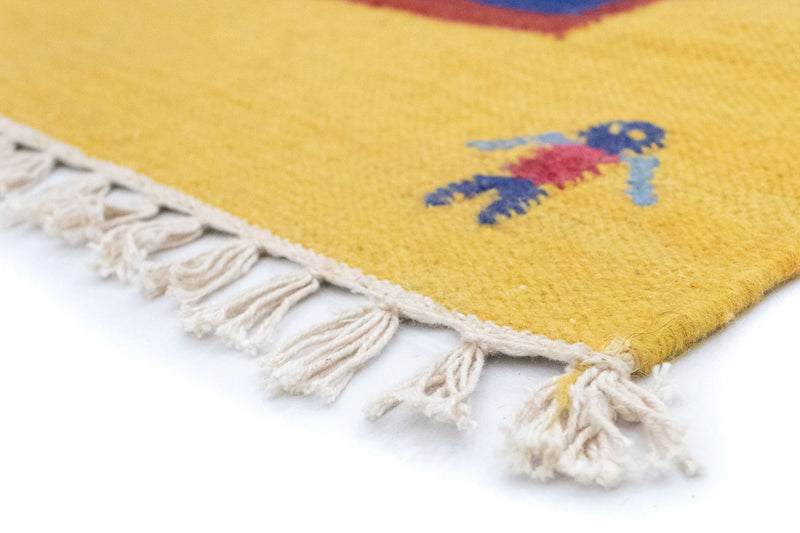 Kilim moderno Tapete 200x140cm - Tapete de lã