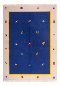 Tapete Kelim - Trendy - 240 x 170 cm - azul escuro – product image