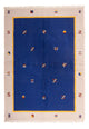 Tapete Kelim - Trendy - 240 x 170 cm - azul escuro