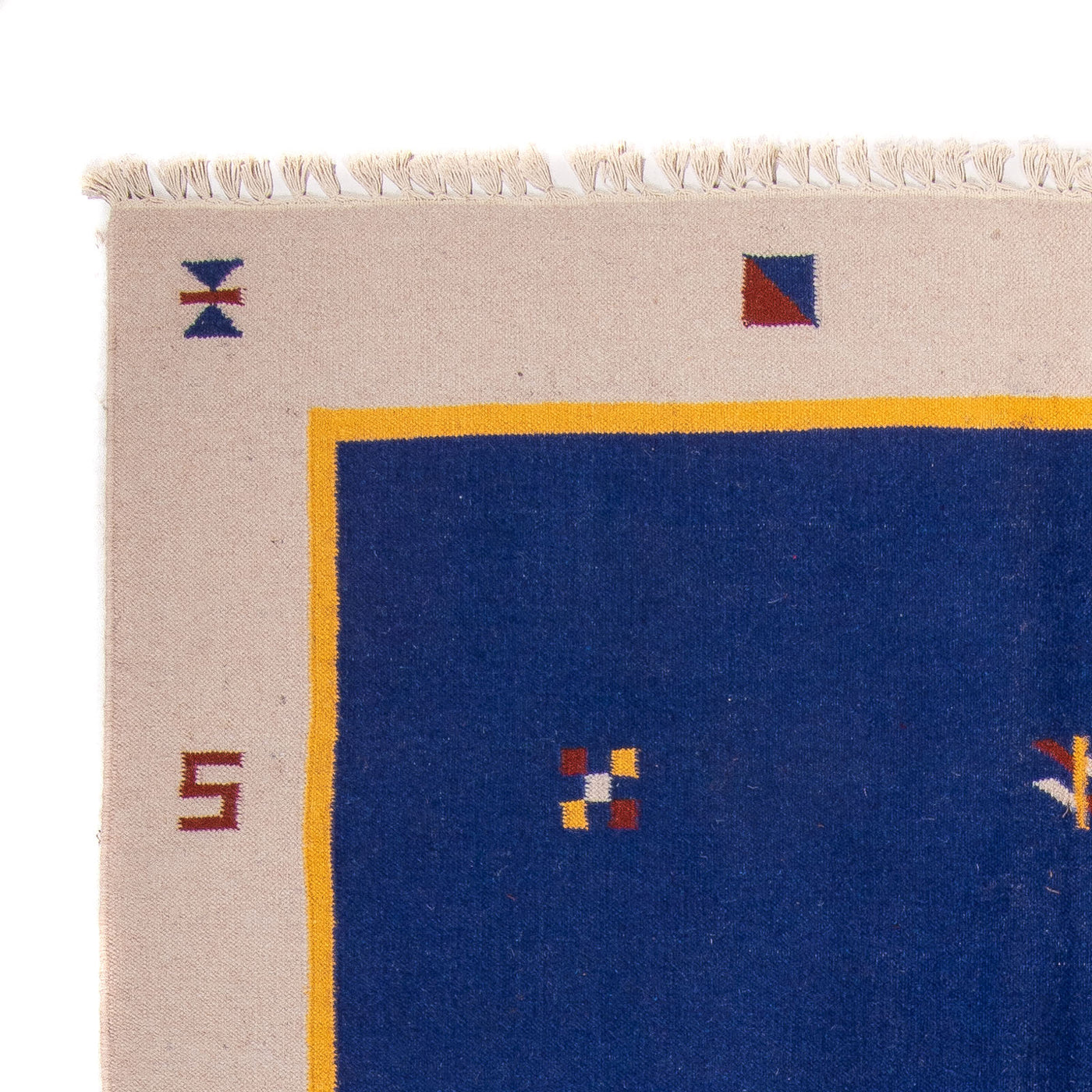 Tapete Kelim - Trendy - 240 x 170 cm - azul escuro