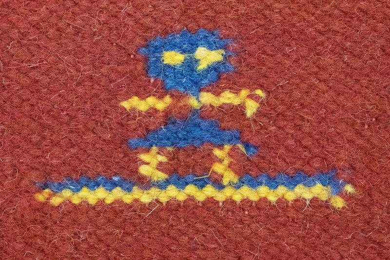 Kilim moderno Tapete 140x200cm - Tapete de lã