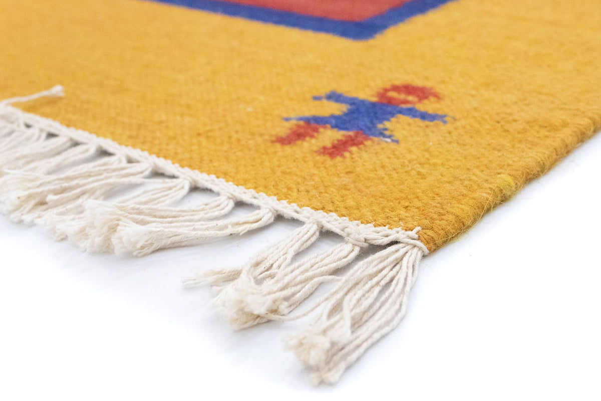 Kilim moderno Tapete 140x200cm - Tapete de lã