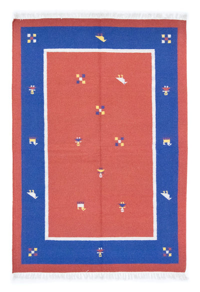 Kilim moderno Tapete 140x200cm - Tapete de lã