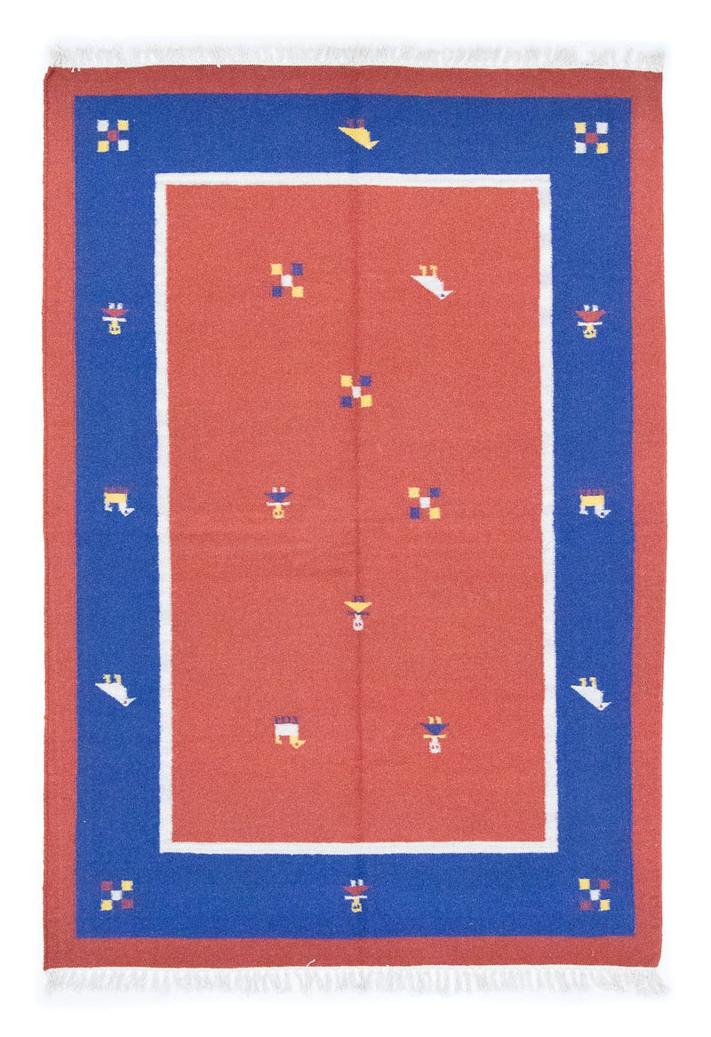Kilim moderno Tapete 200x140cm - Tapete de lã
