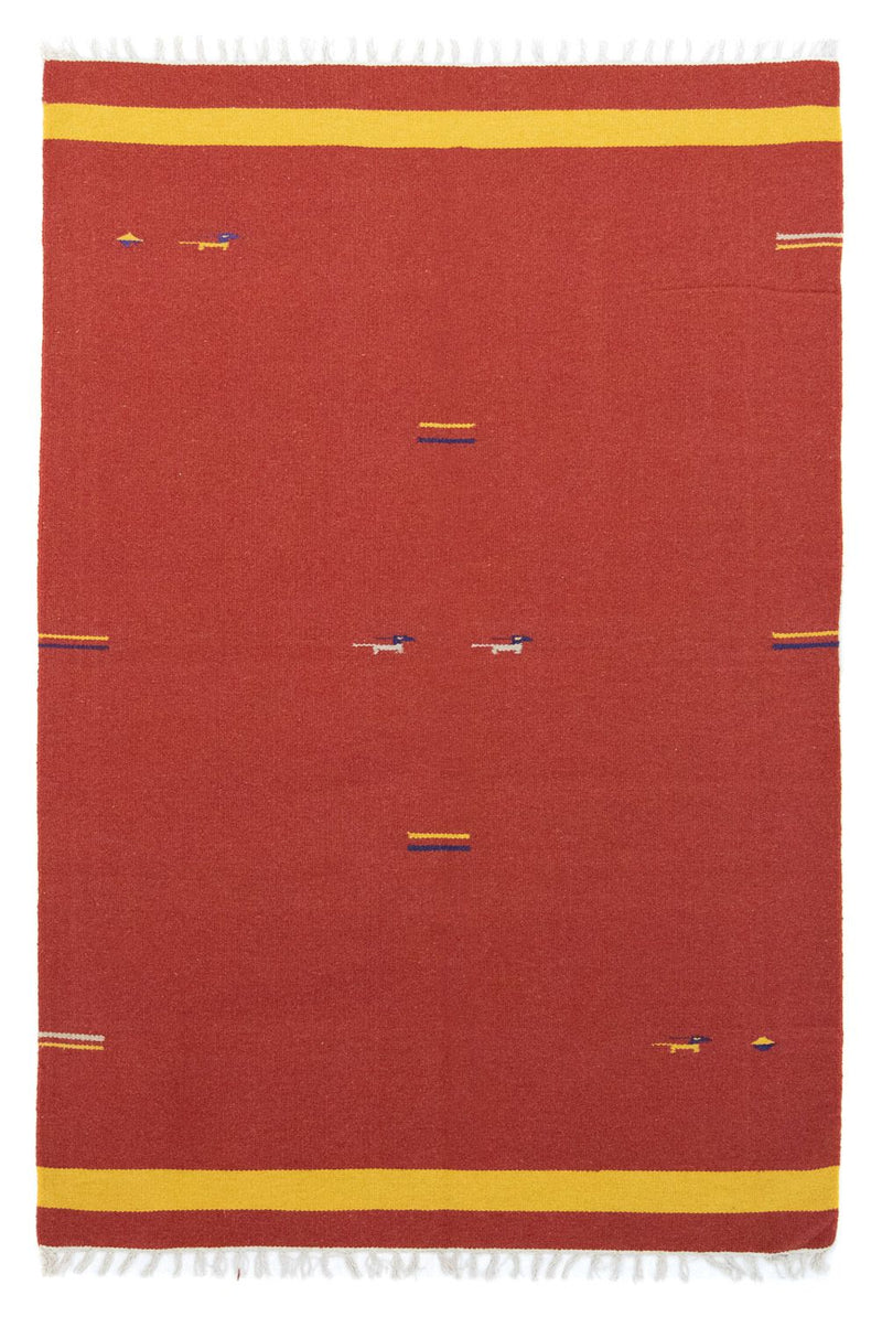 Kilim moderno Tapete 200x140cm - Tapete de lã