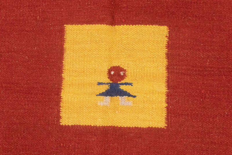 Kilim moderno Tapete 140x200cm - Tapete de lã