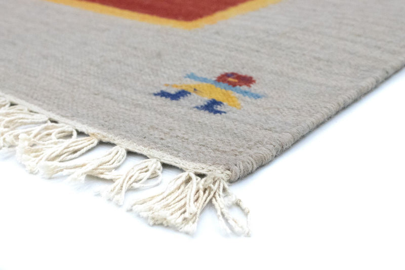 Kilim moderno Tapete 200x140cm - Tapete de lã