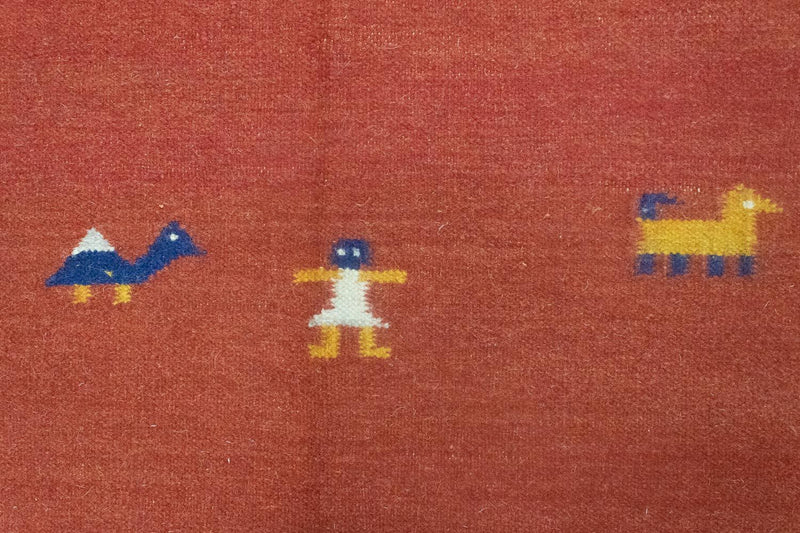 Kilim moderno Tapete 140x200cm - Tapete de lã