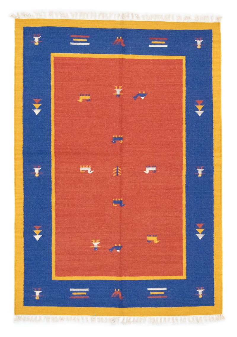 Kilim moderno Tapete 200x140cm - Tapete de lã