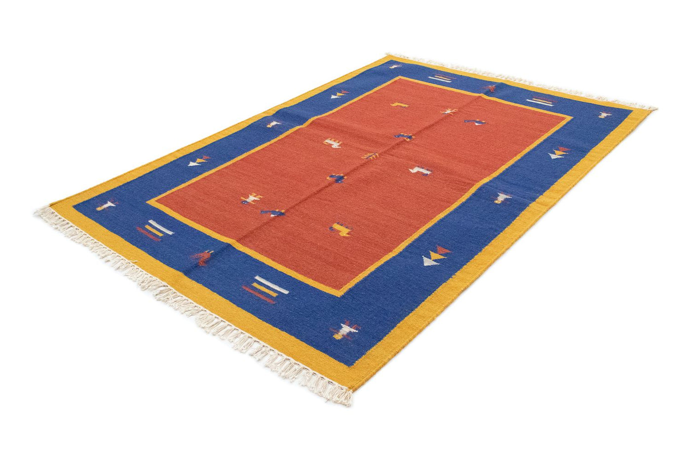 Kilim moderno Tapete 200x140cm - Tapete de lã
