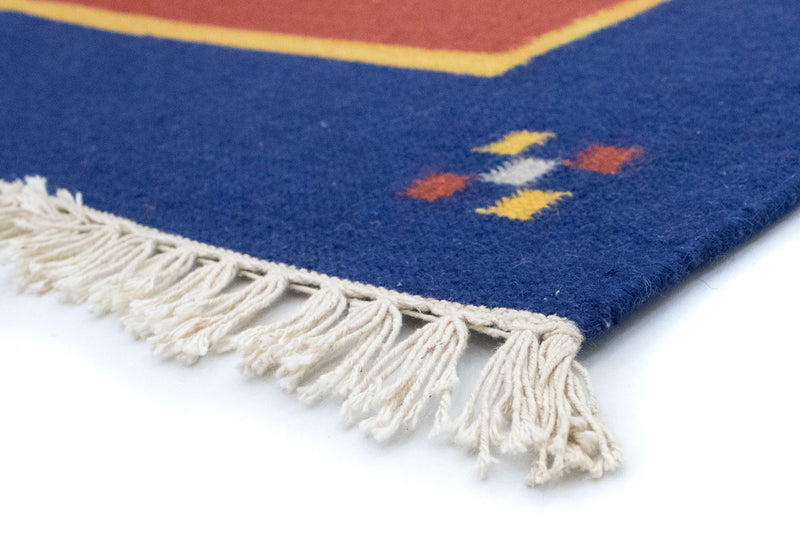 Kilim moderno Tapete 200x140cm - Tapete de lã