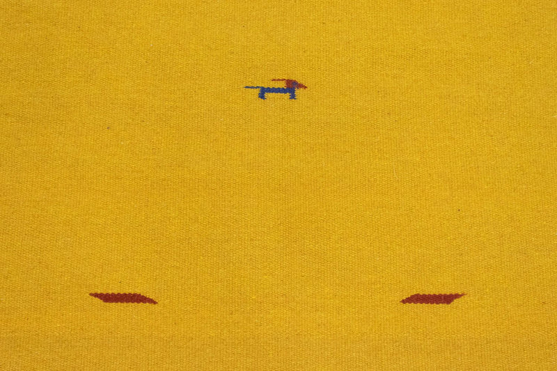 Kelim Teppich - Trendy 180 x 120 cm - gelb