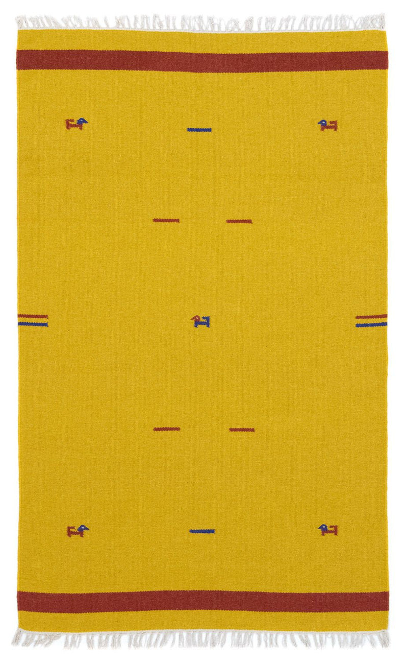 Kilim moderno Tapete 180x120cm - Tapete de lã