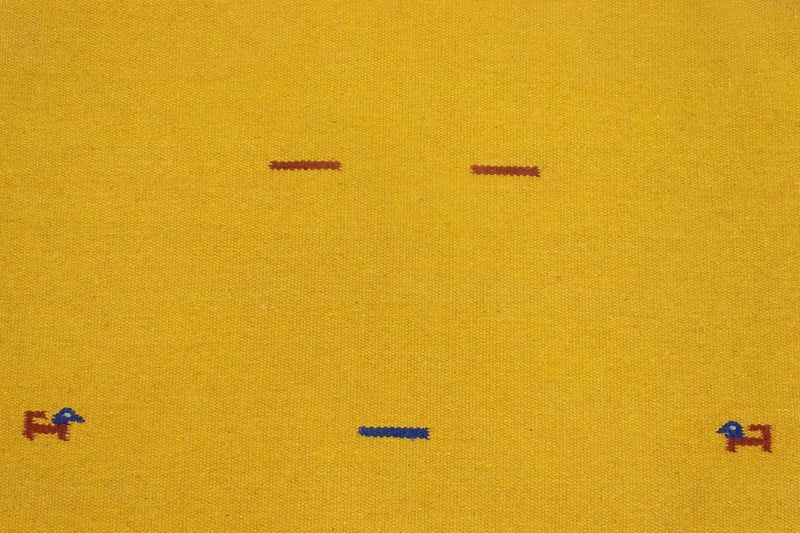 Kelim Teppich - Trendy 180 x 120 cm - gelb