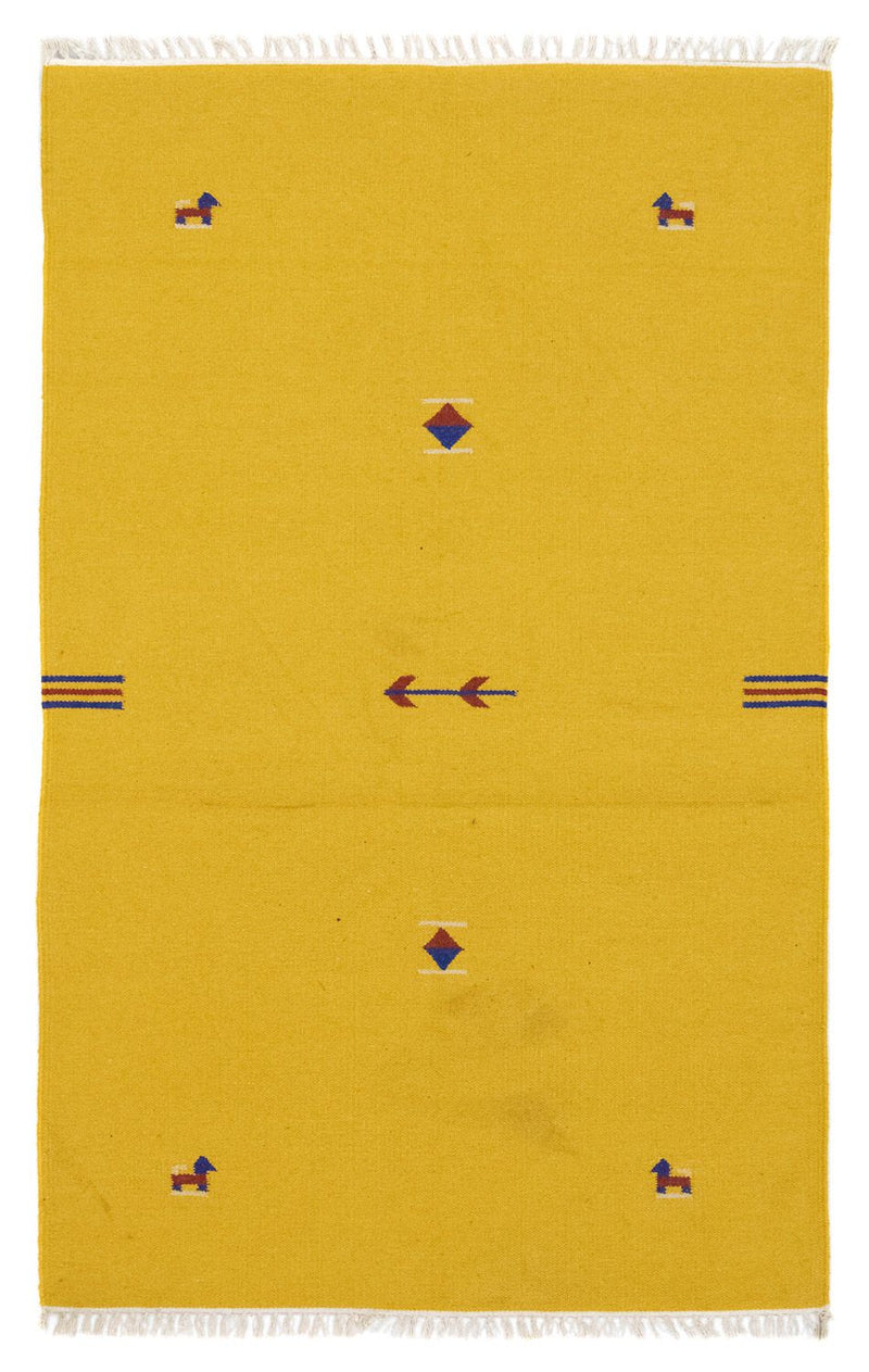 Kilim moderno Tapete 180x120cm - Tapete de lã