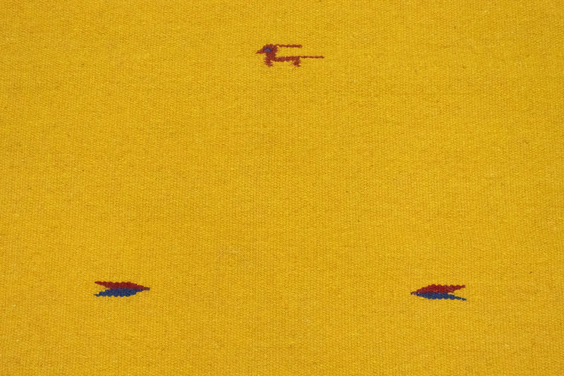 Kelim Teppich - Trendy 180 x 120 cm - gelb