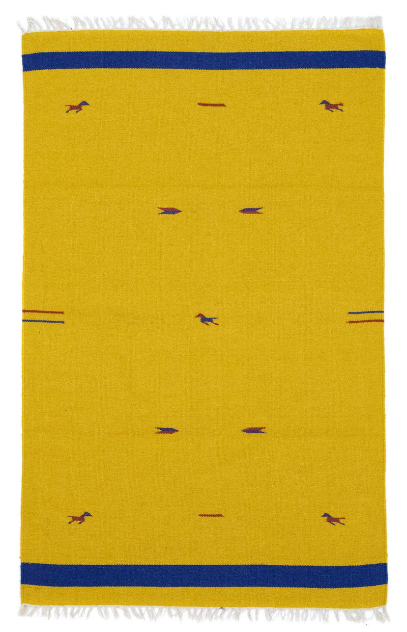 Kilim moderno Tapete 180x120cm - Tapete de lã