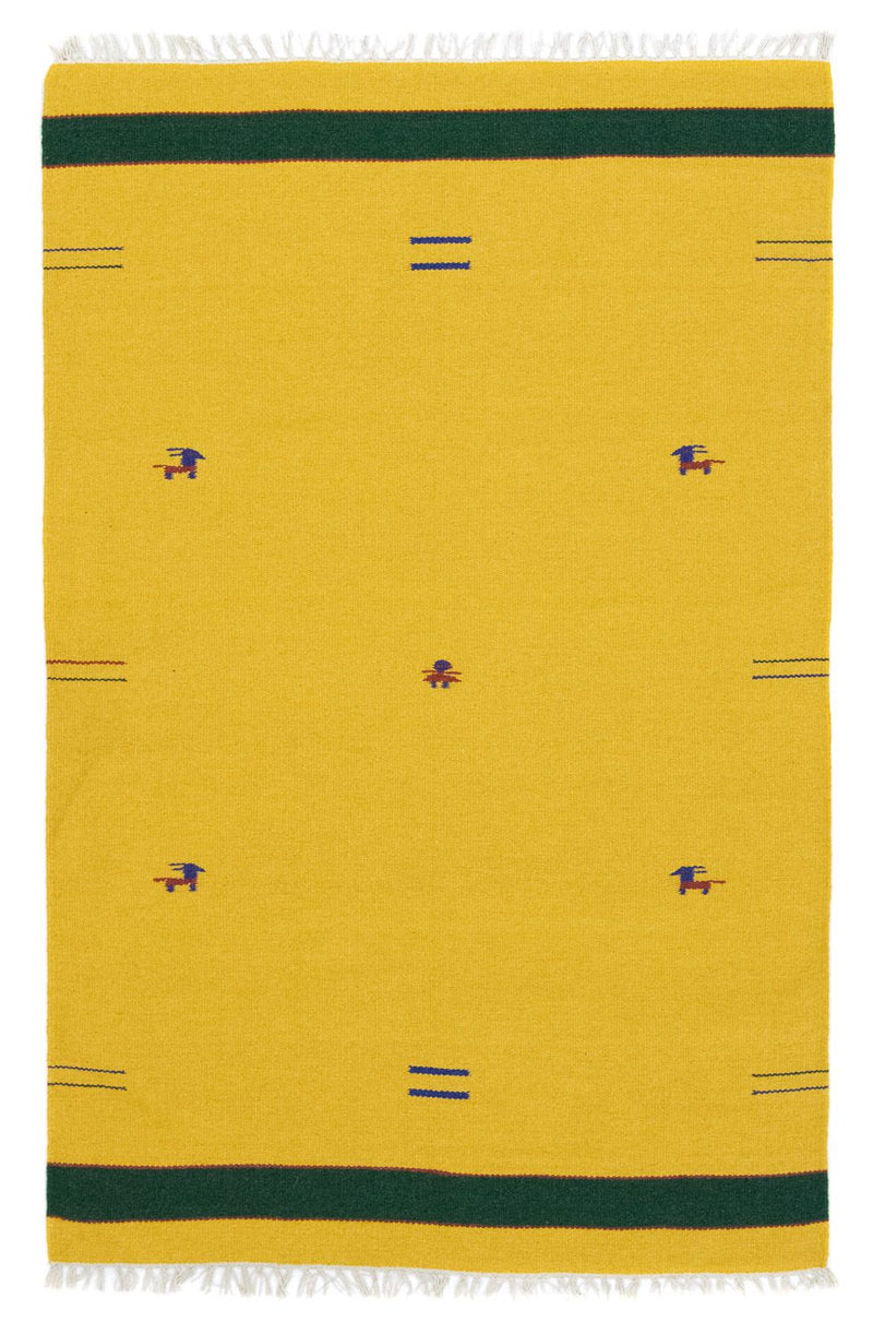 Kilim moderno Tapete 180x120cm - Tapete de lã