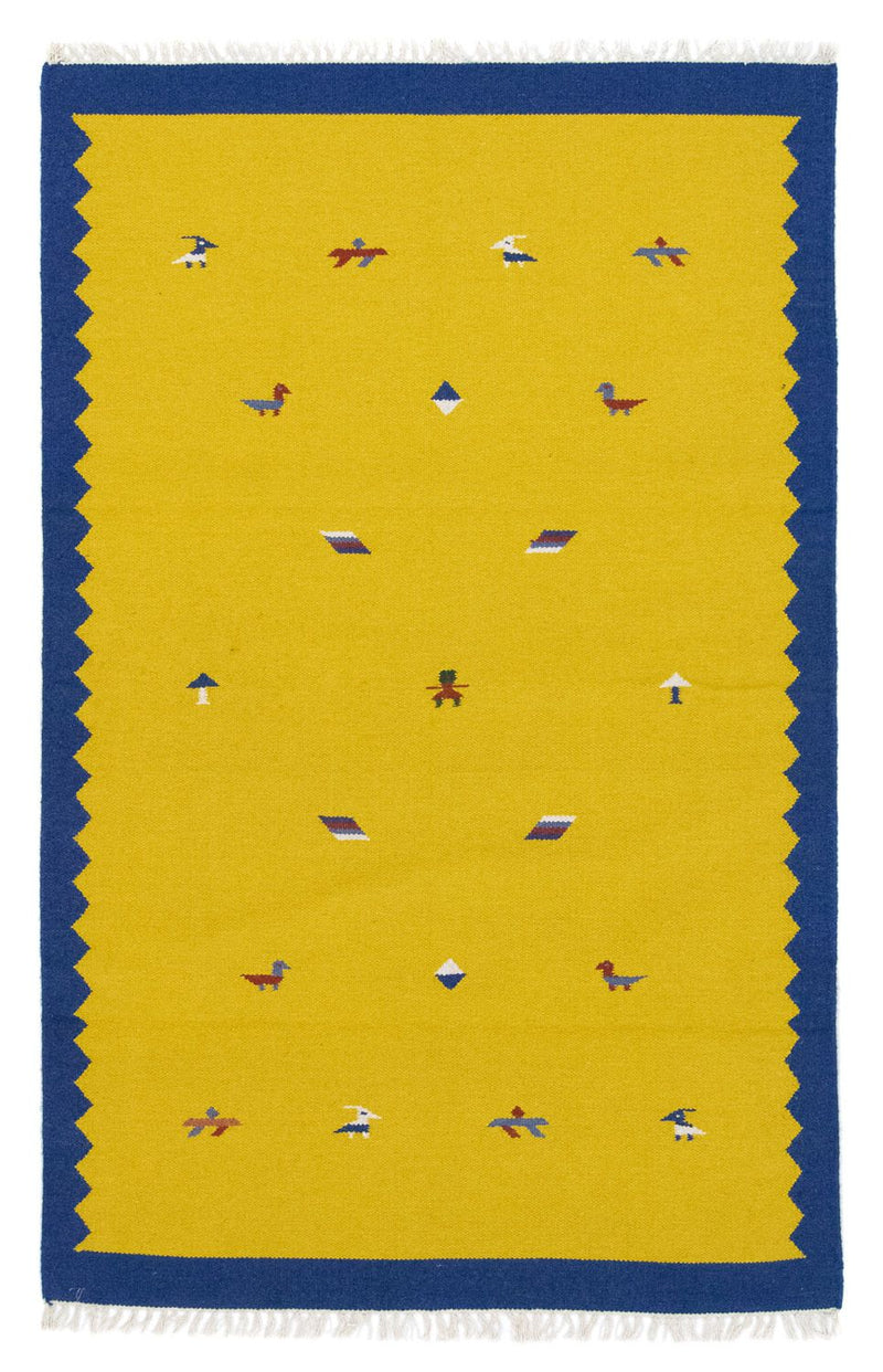 Kilim moderno Tapete 180x120cm - Tapete de lã