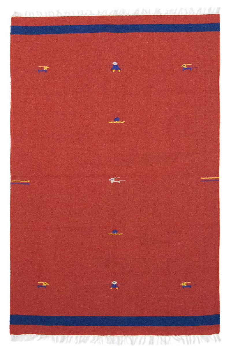 Kilim moderno Tapete 180x120cm - Tapete de lã