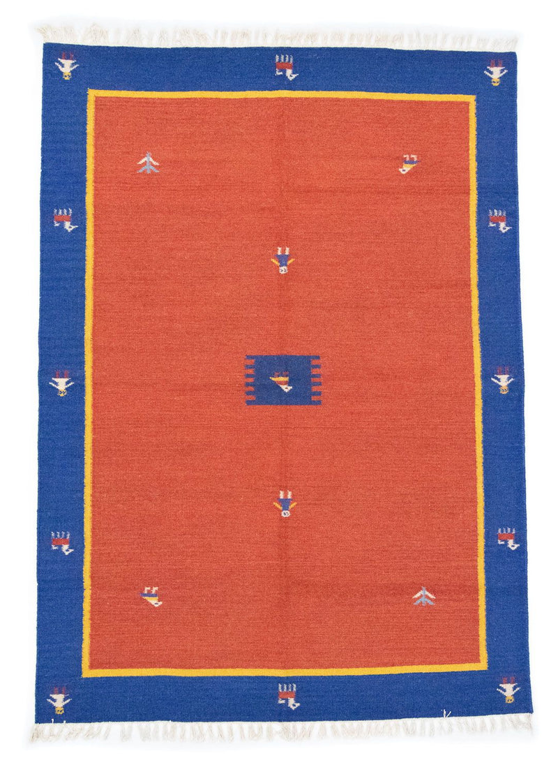 Kilim moderno Tapete 200x140cm - Tapete de lã