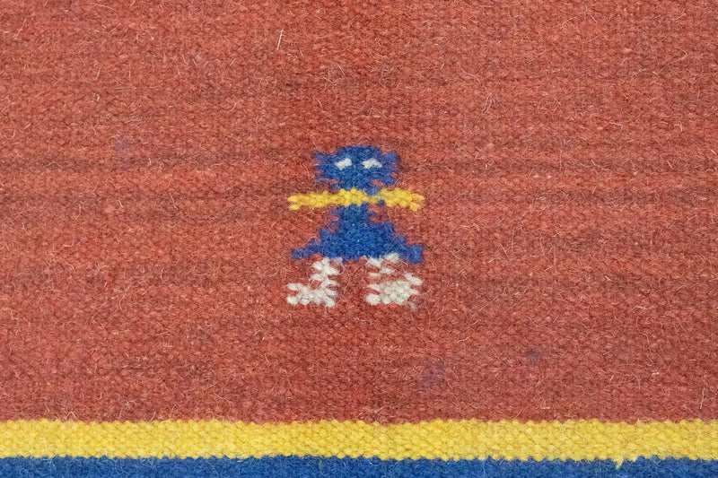 Kilim moderno Tapete 200x140cm - Tapete de lã