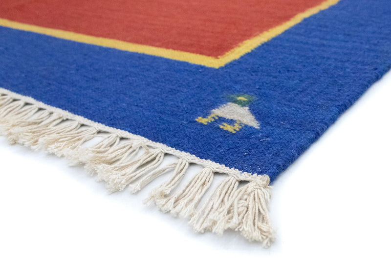 Kilim moderno Tapete 200x140cm - Tapete de lã
