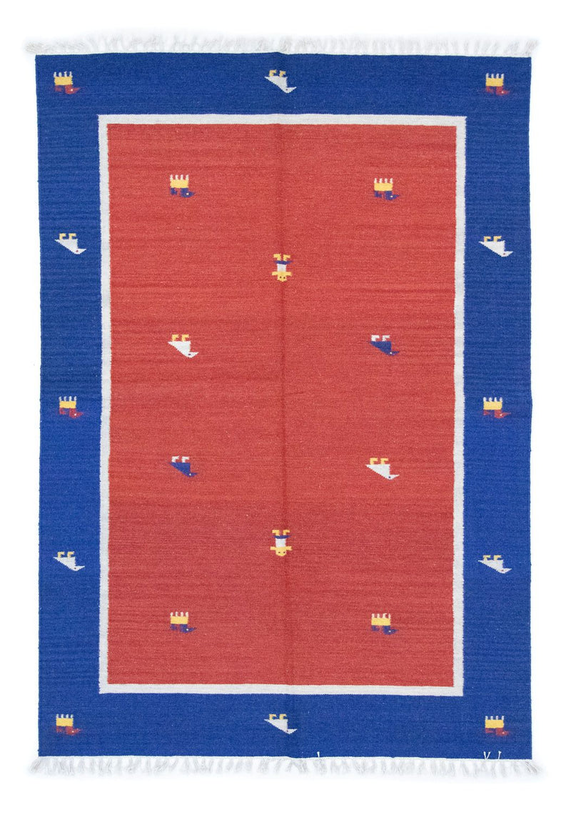 Kilim moderno Tapete 200x140cm - Tapete de lã