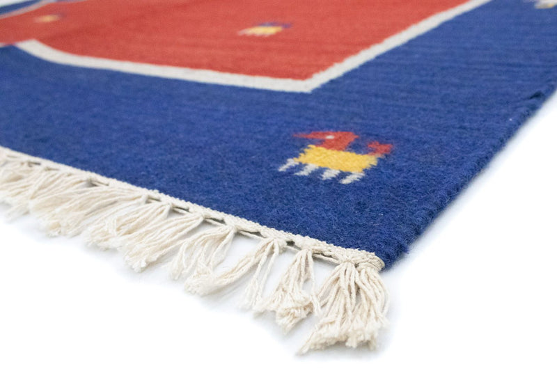Kilim moderno Tapete 200x140cm - Tapete de lã