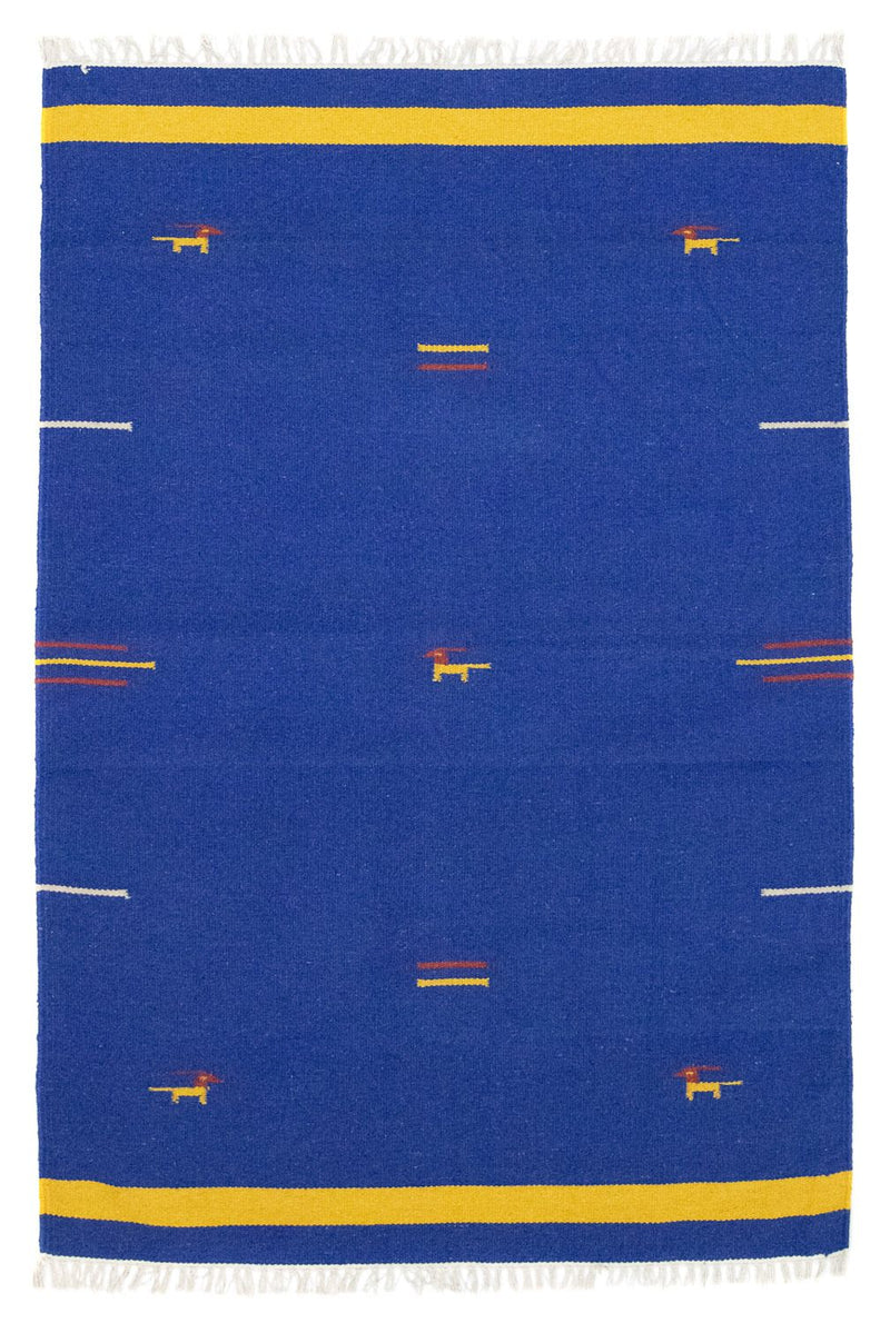 Kilim moderno Tapete 180x120cm - Tapete de lã