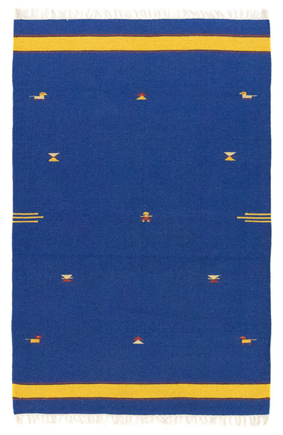 Kilim moderno Tapete 120x180cm - Tapete de lã