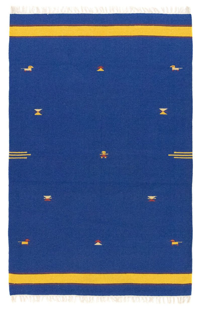 Kilim moderno Tapete 180x120cm - Tapete de lã