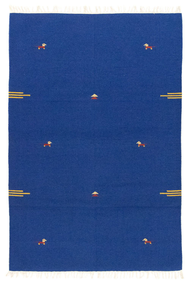 Kilim moderno Tapete 180x120cm - Tapete de lã