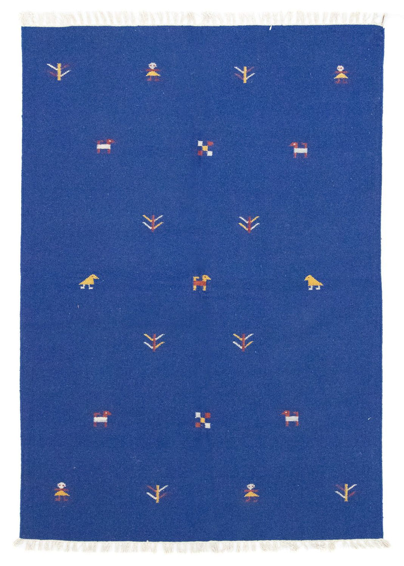Kilim moderno Tapete 200x140cm - Tapete de lã